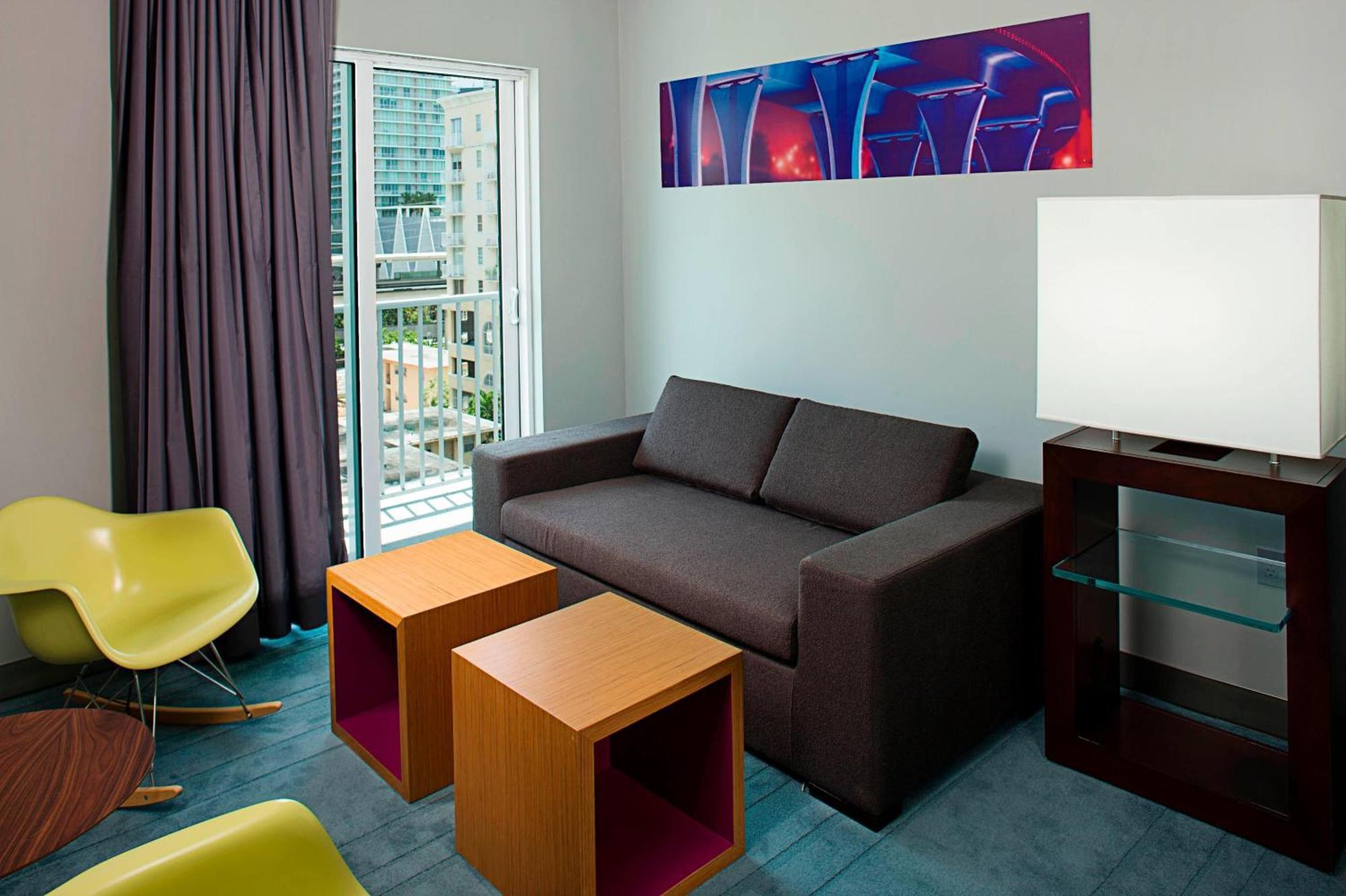 Готель Aloft Miami Brickell Екстер'єр фото